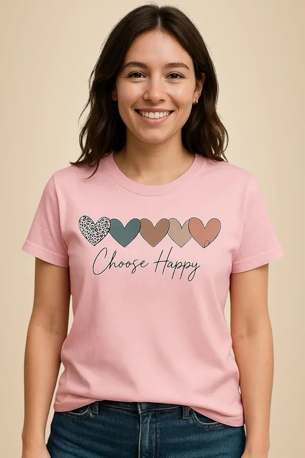 Blush_Pink_Graphic_Printed_Round_Neck_T-Shirt_For_Women