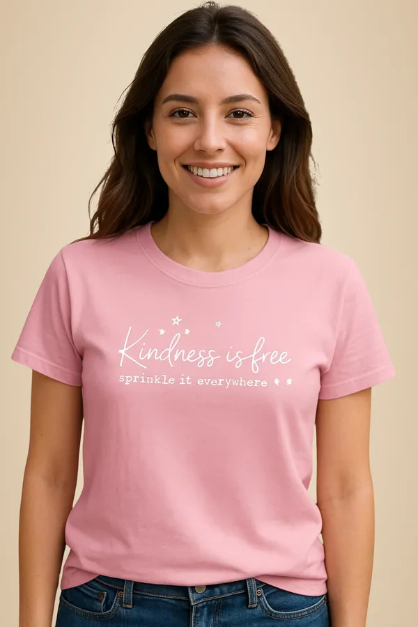 Pink_Graphic_Printed_Round_Neck_T-Shirt_For_Women