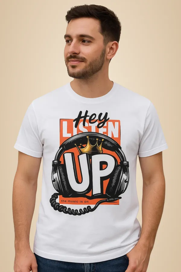 White_Graphic_Printed_Round_Neck_T-Shirt_For_Men