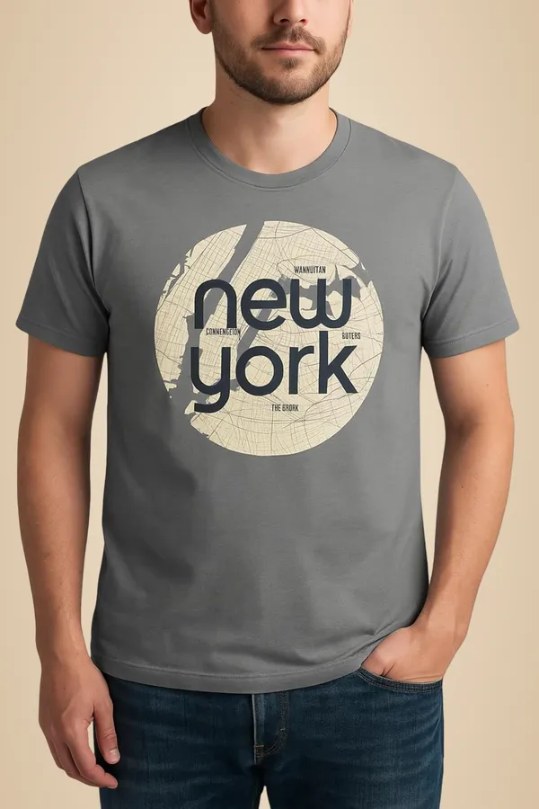 Grey_Graphic_Printed_Round_Neck_T-Shirt_For_Men
