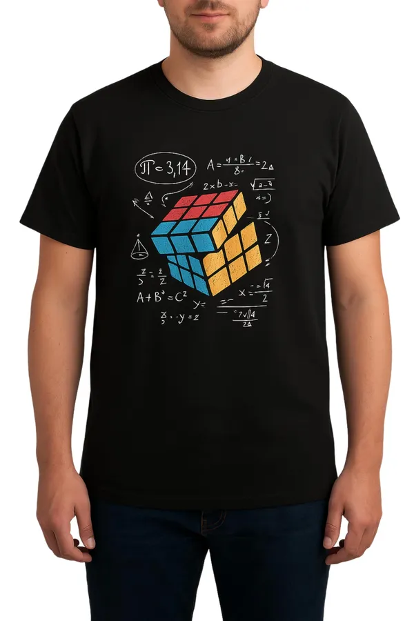 Black_Graphic_Printed_Round_Neck_T-Shirt_For_Men
