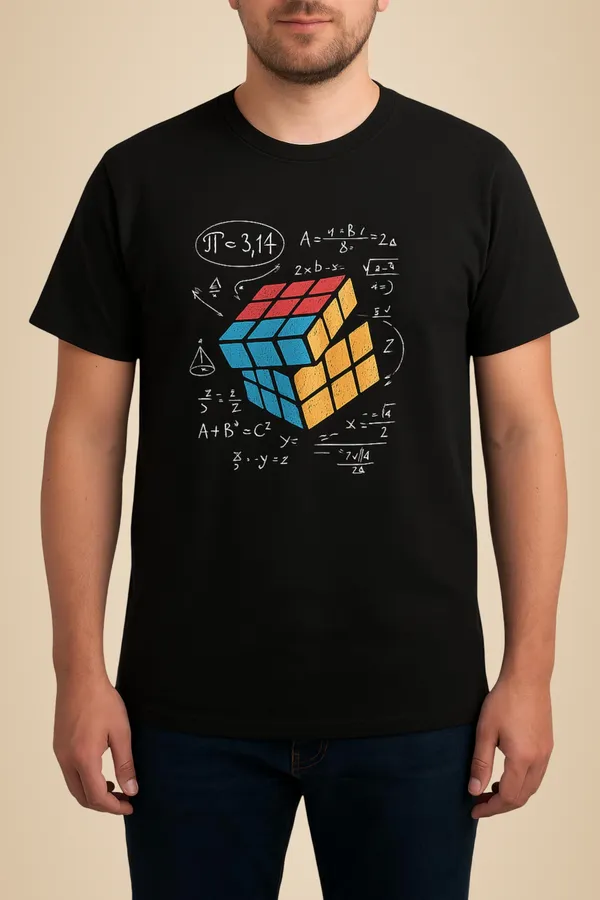 Black_Graphic_Printed_Round_Neck_T-Shirt_For_Men