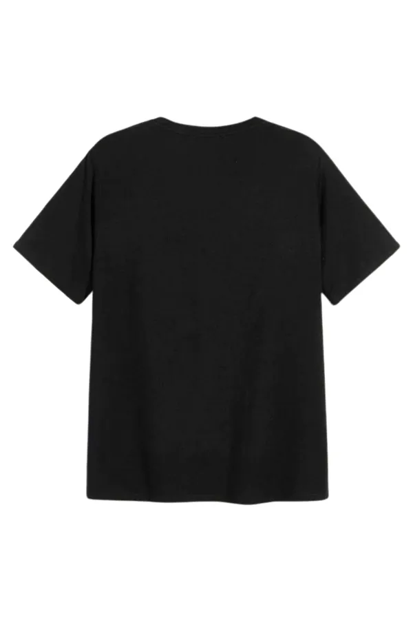 Black_Graphic_Printed_Round_Neck_T-Shirt_For_Men