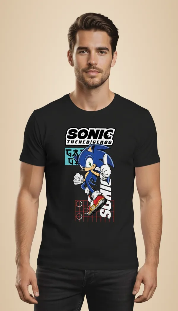 Black_Graphic_Printed_Round_Neck_T-Shirt_For_Men