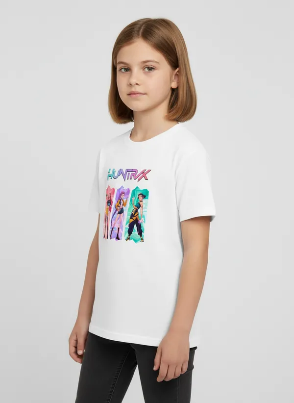 Kids_round_neck_Tshirt_K_pop_-_K_pop_-_Huntrx