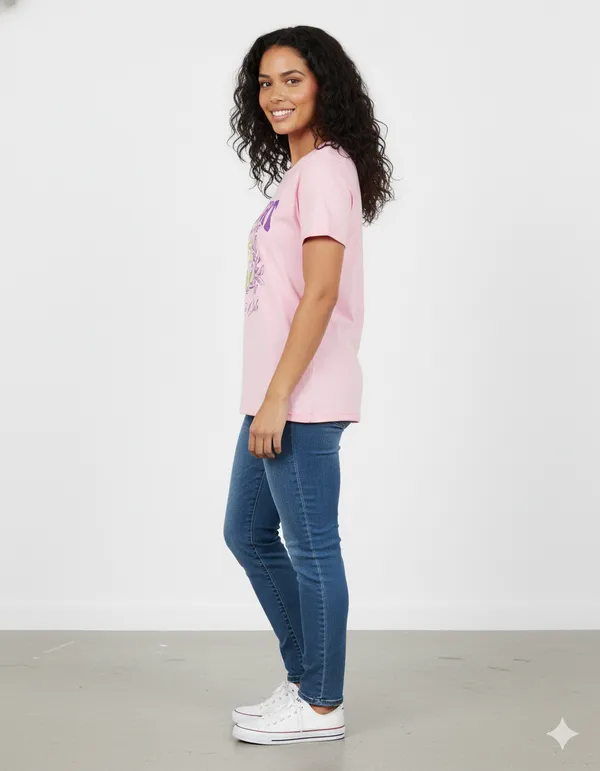 Pink_Graphic_Printed_Round_Neck_T-Shirt_For_Women