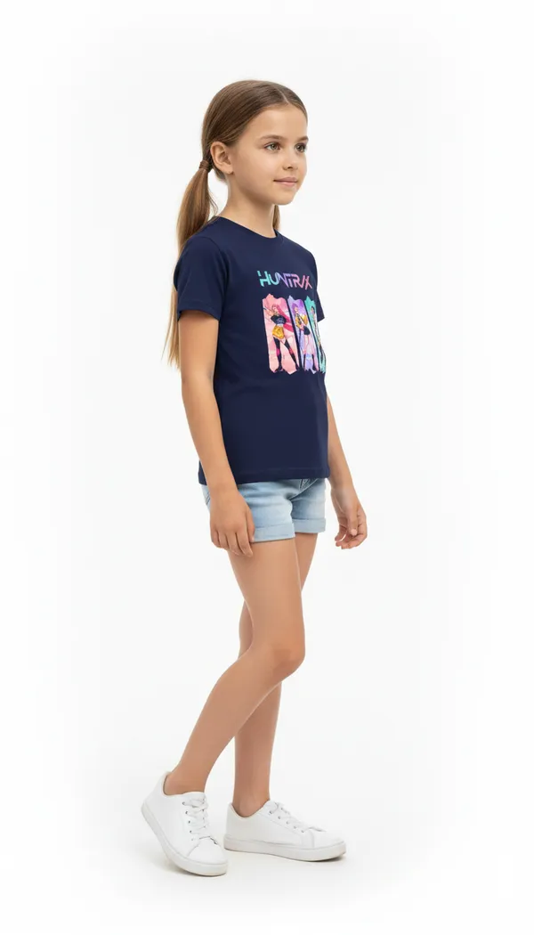 Kids_round_neck_Tshirt_K_pop_-_K_pop_-_Huntrx