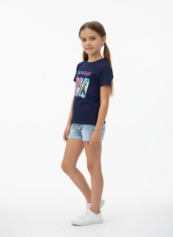 Kids_round_neck_Tshirt_K_pop_-_K_pop_-_Huntrx