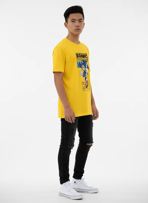 Kids_round_neck_Tshirt_Sonic