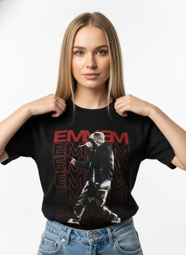 Unisex_round_neck_Tshirt__Eminem