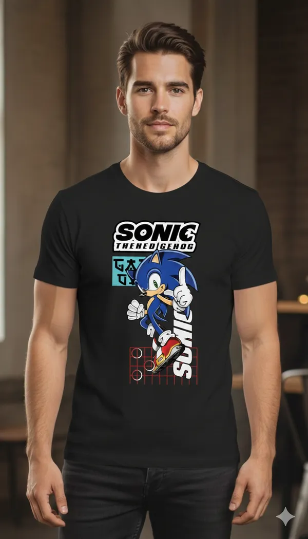 Black_Graphic_Printed_Round_Neck_T-Shirt_For_Men