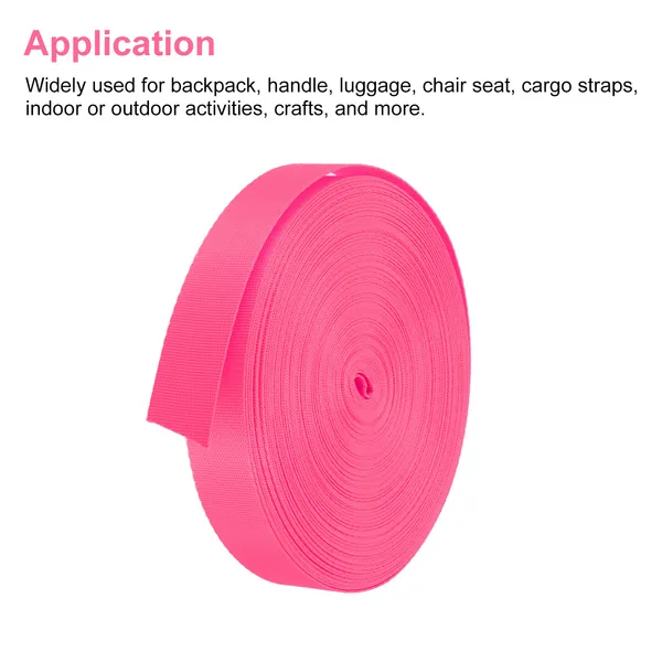 Nylon_Webbing_Strap,_10_Metres,_1_inch/1.5_inch/2_inch_Width,_0.7_mm_Thickness_(Dark_Pink,_1_inch)