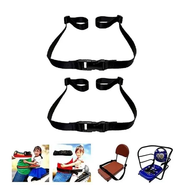 Baby_Safety_Belt,_1.5_Inch_x_140_cm_Long,_Nylon_and_Quick_Released_Adjustable_Buckle,_Grey_and_Black_(2_Pack,_Black)