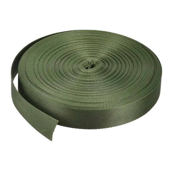 Nylon_Webbing_Strap,_10_Metres,_1_inch/1.5_inch/2_inch_Width,_0.7_mm_Thickness_(Dark_Green,_1_inch)