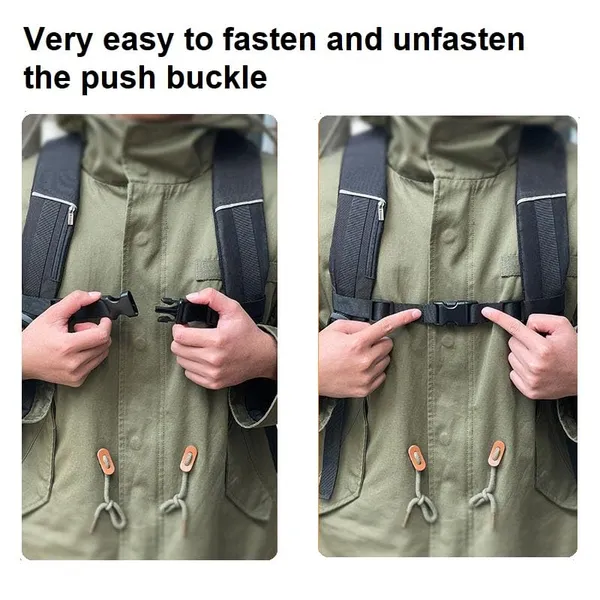 2Pack_Adjustable_Quick_Release_Backpack_Strap_-_Chest_Strap_for_Travel_Backpack,_Camping_Backpack_-_Reduces_Back_Strain_&_Improves_Fit_(Compatible_with_All_Backpacks)_(Gray,_1_Inch)