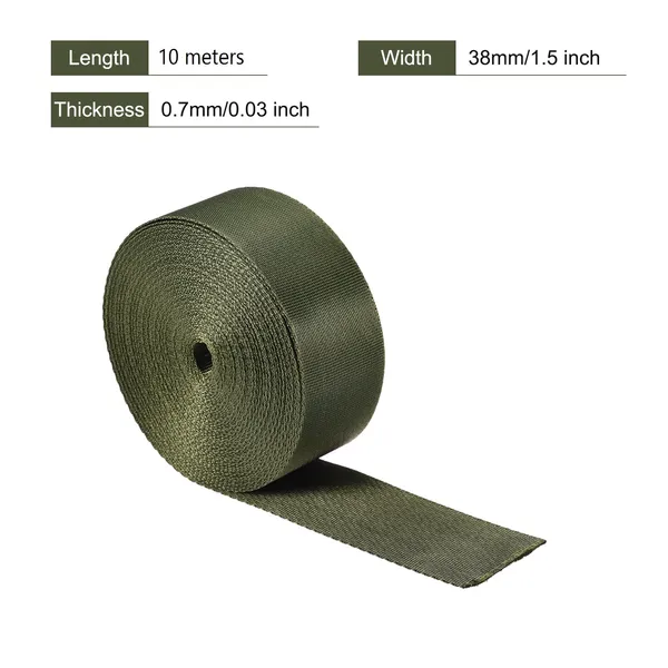 Nylon_Webbing_Strap,_10_Metres,_1_inch/1.5_inch/2_inch_Width,_0.7_mm_Thickness_(Dark_Green,_1.5_inch)