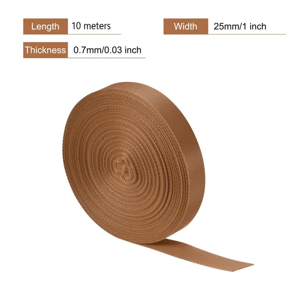 Nylon_Webbing_Strap,_10_Metres,_1_inch/1.5_inch/2_inch_Width,_0.7_mm_Thickness_(Brown,_1_inch)