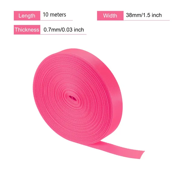 Nylon_Webbing_Strap,_10_Metres,_1_inch/1.5_inch/2_inch_Width,_0.7_mm_Thickness_(Dark_Pink,_1.5_inch)