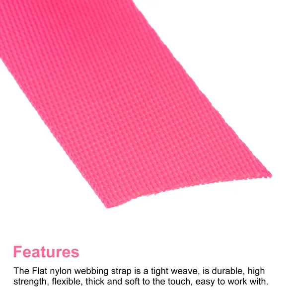 Nylon_Webbing_Strap,_10_Metres,_1_inch/1.5_inch/2_inch_Width,_0.7_mm_Thickness_(Dark_Pink,_1.5_inch)