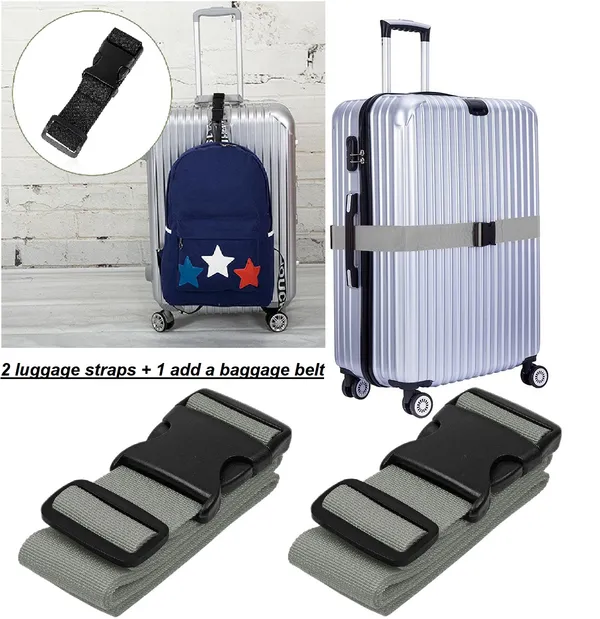 Heavy_Duty_Luggage_Straps_for_Suitcases,_5cm_Wide_x_2meter_Long,_Adjustable,_Quick_Release_Buckle,_Polypropylene_Belt,_ABS_Push_Buckle_(2+1_PCS,_Silver)