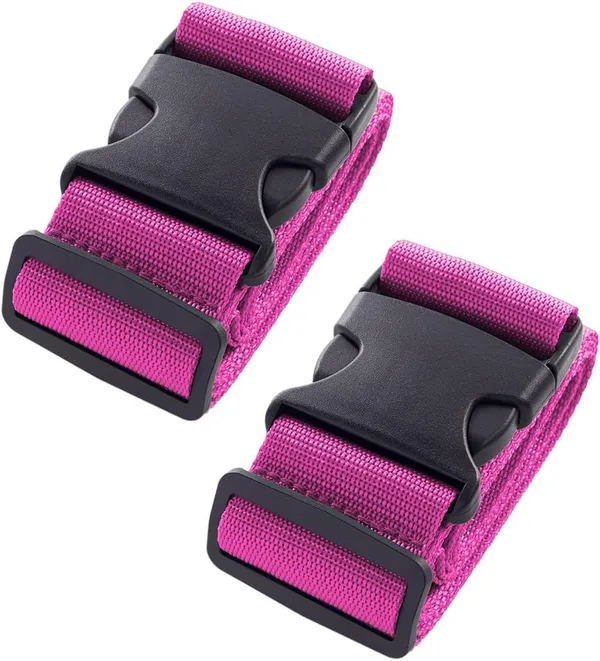 Luggage_Straps_for_Suitcases_2INCH_X6.5FEET_with_Quick_Release_Buckle_Adjustable,_Premium_Accessory_for_Travel_Bag_Closure_Bright_Colors_2pack_(Purple)