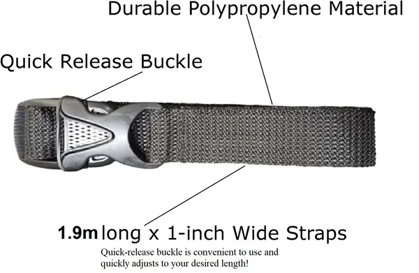 1.9_Meter_Long_Utility_Strap_Belt_with_Quick_Released_Buckle_Adjustable,_Essential_Thing_for_All_Fastening_Needs_(1_INCH_4PCS,_Silver)