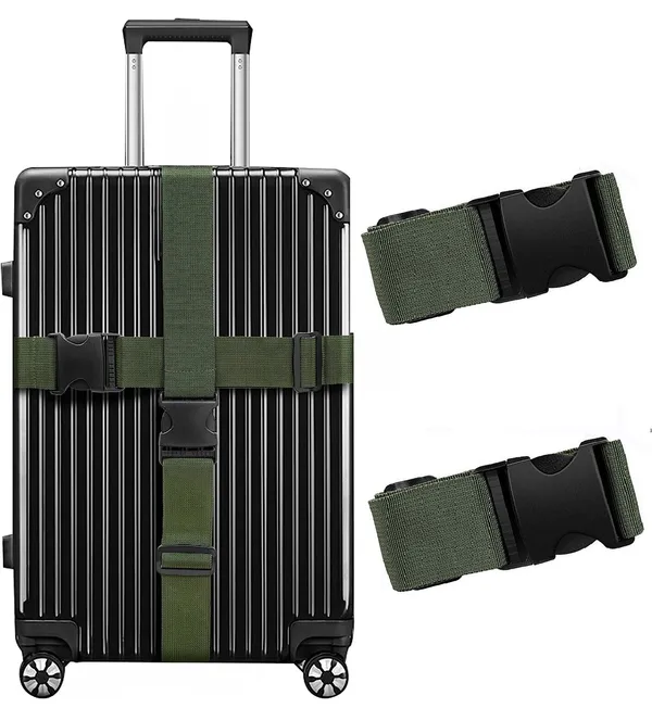 Luggage_Straps_for_Suitcases_2INCH_X6.5FEET_with_Quick_Release_Buckle_Adjustable,_Premium_Accessory_for_Travel_Bag_Closure_Bright_Colors_2pack_(Green)