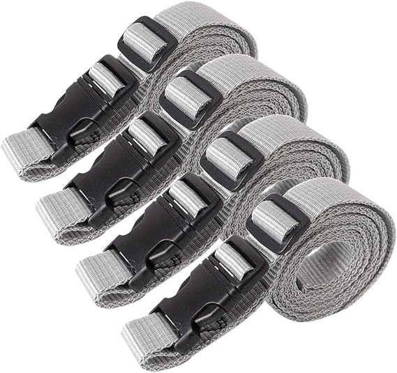 4_Piece_Luggage_Strap_with_Quick_Release_Buckle,_Adjustable_Suitcase_Straps_and_Heavy_Duty_Strap_Buckle_Packing_Straps_Travel_Accessories,_(1.5_inch,_Grey)