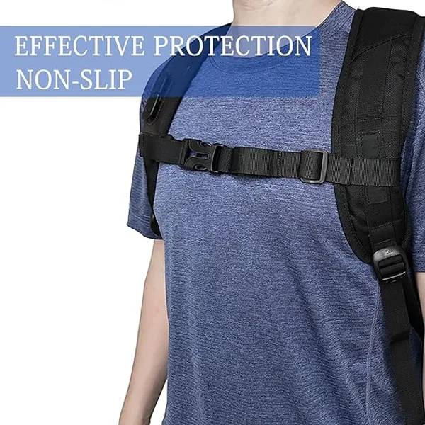 2Pack_Adjustable_Quick_Release_Backpack_Strap_-_Chest_Strap_for_Travel_Backpack,_Camping_Backpack_-_Reduces_Back_Strain_&_Improves_Fit_(Compatible_with_All_Backpacks)_(Black,_1.5_Inch)