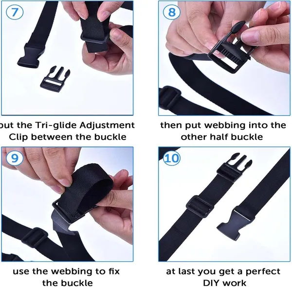 Nylon_Webbing_for_Collars,_Leashes,_Diving_Gear,_Sports_Gear,_Bag_Belt,_Hiking_(25_Meter_roll)_Plus_10_Buckles,adjusters_and_1_thread_cutter_(2_INCH)