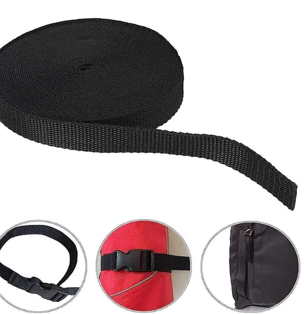Nylon_Webbing_for_Collars,_Leashes,_Diving_Gear,_Sports_Gear,_Bag_Belt,_Hiking_(25_Meter_roll)_Plus_10_Buckles,adjusters_and_1_thread_cutter_(2_INCH)