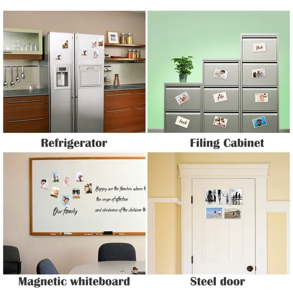 MAGNETIC_PHOTO_FRAME_4X6"_FOR_REFRIGERATOR/ALMARAH/WHITE_BOARD_(12_PACK)