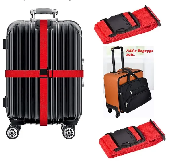 2_Luggage_Strap_(2"_X6.5FEET_Color)_+_1_ADD_A_BAGAGGE_Belt(1"X20"_Black)_with_Quick_Release_Buckle_Adjustable,_Premium_Accessory_for_Travel_Bag_Closure_Bright_Colors_(3PACK,_RED)