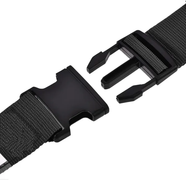 Luggage_Straps_1.5"_X6.5FEET_+_1_ADD_A_Baggage_Belt1_X20inch_with_Quick_Release_Buckle_Adjustable,_Premium_Accessory_for_Travel_Bag_Closure_Black_5pack