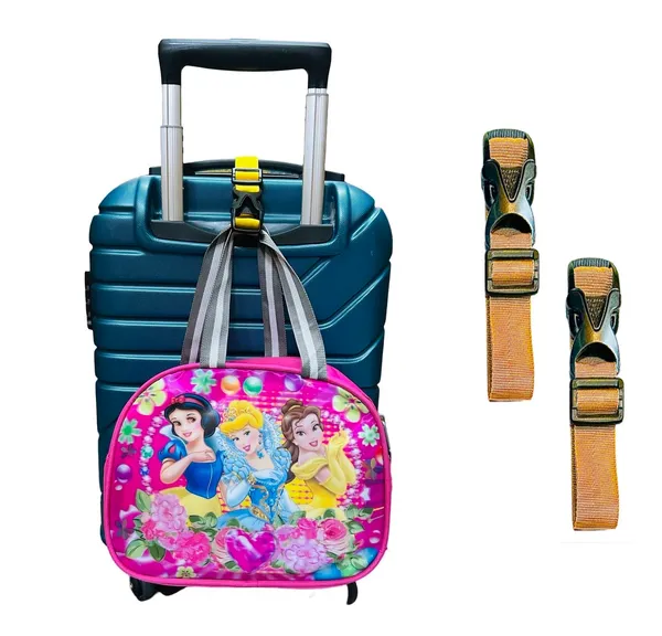 2pack_Luggage_Holder_for_Travelling_Bags_&_Suitcases,_Luggage_Belt_Portable,_Adjustable_Combination_Travel_Anti-Lost_Strap_Luggage_Connector_Straps,_Travel_Strap_1inchx22inch_(Gold)