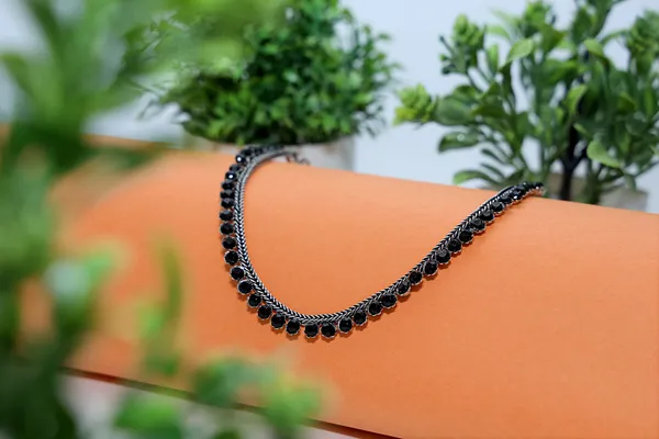 Silver_Boho_Pipe_Jhumka_Oxidized_Finish_Earrings_&_Oxidized_Ethnic_Wear_Necklace_For_Women