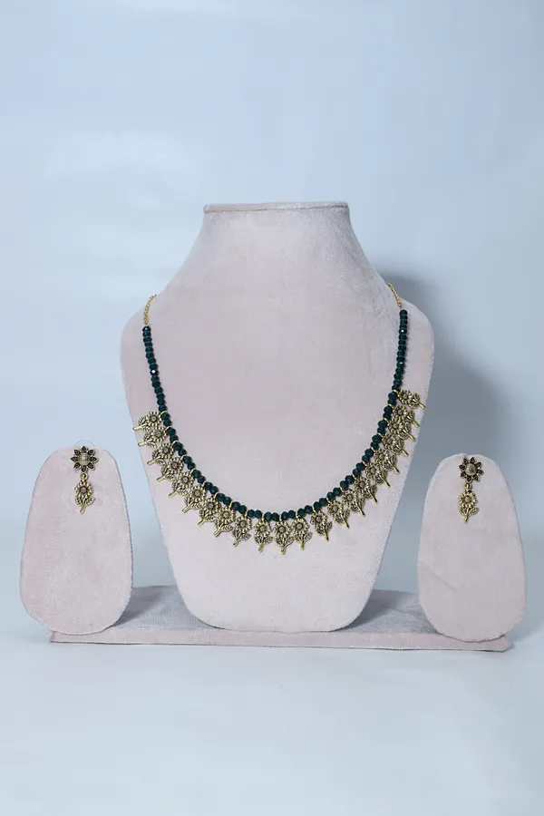 Silver_Boho_Oxidized_Festival_Style_Necklace_Earring_Set_For_Women