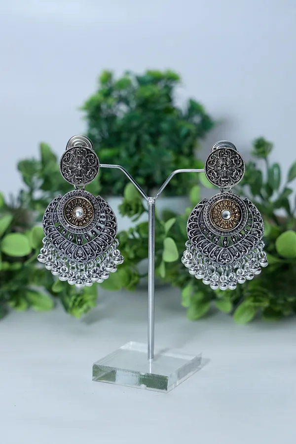 Silver_Trendy_Oxidized_Earring_For_Women