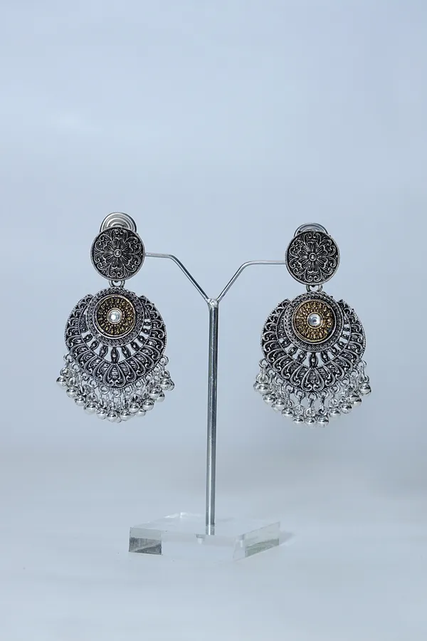 Silver_Trendy_Oxidized_Earring_For_Women