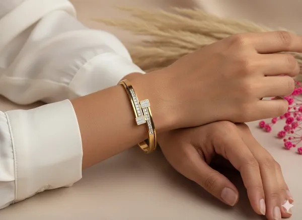 Gold_Traditional_Stella_Bracelet_For_Women