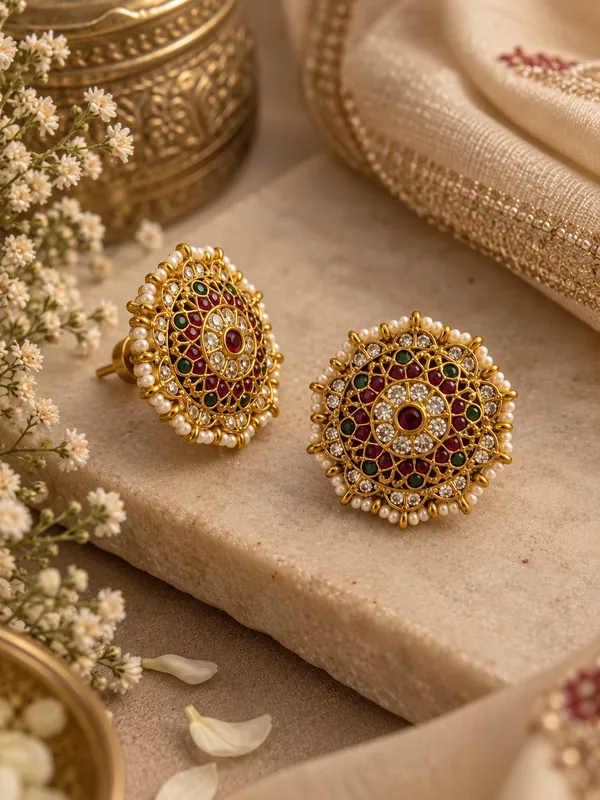 Classic_Round_Kundan_&_Pearl_Studs