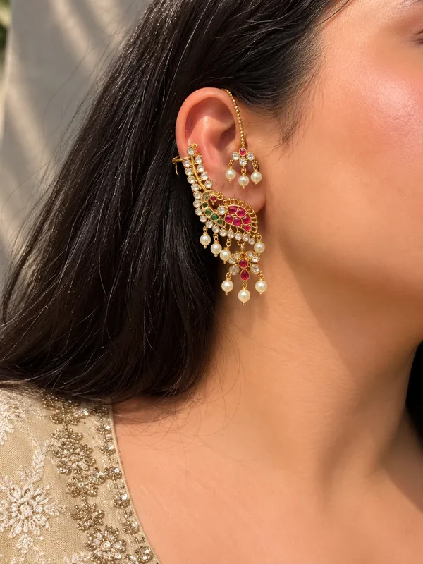 Gulnaar_Kaan_Chain_Earrings