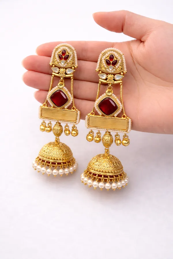 Noor-e-gul_Jhumkas