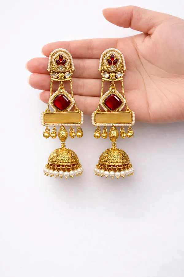 Noor-e-gul_Jhumkas