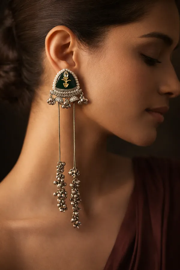 Noorani_Oxidised_Jhumki