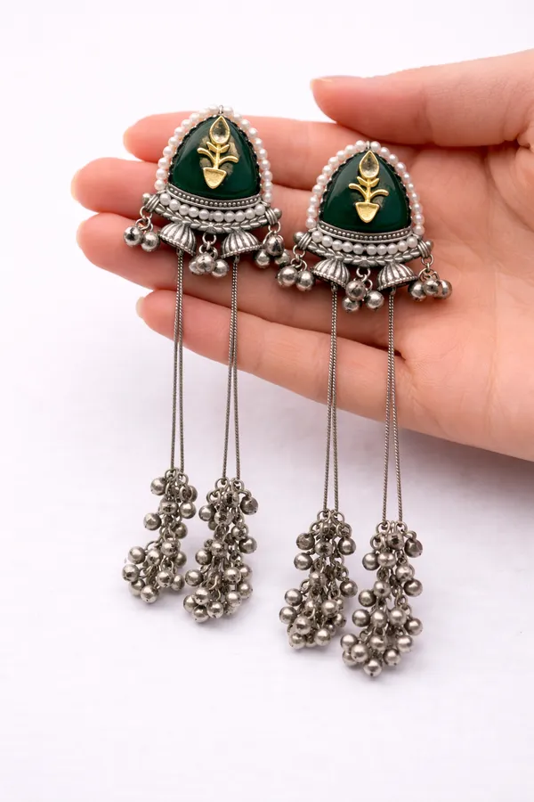 Noorani_Oxidised_Jhumki