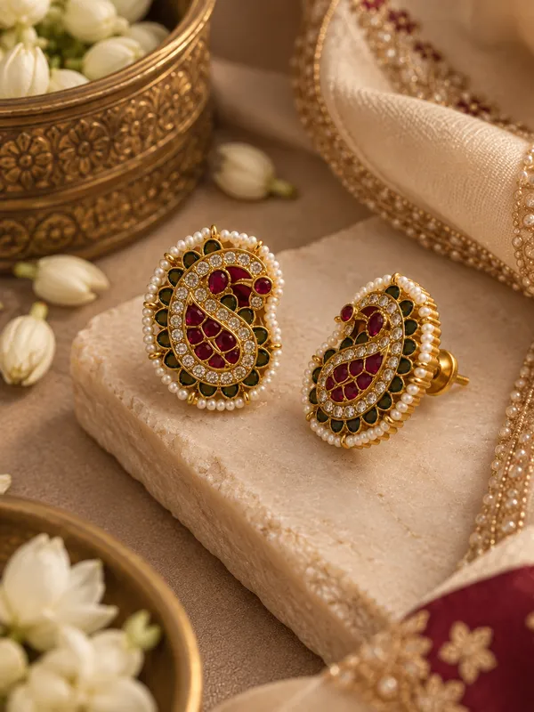 Royal_kundan_Paisley_Studs