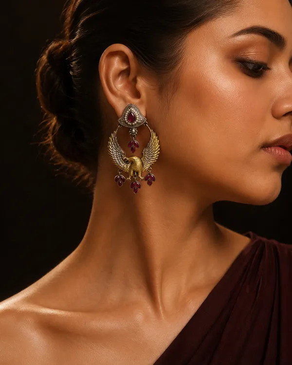 Zareen_Oxidised_Jhumki