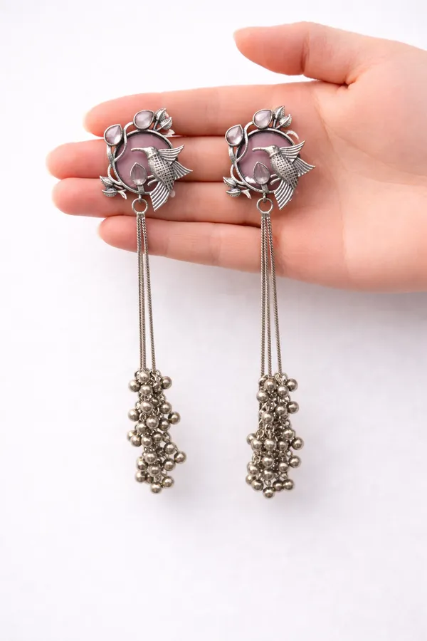 Zehra_Oxidised_Jhumki