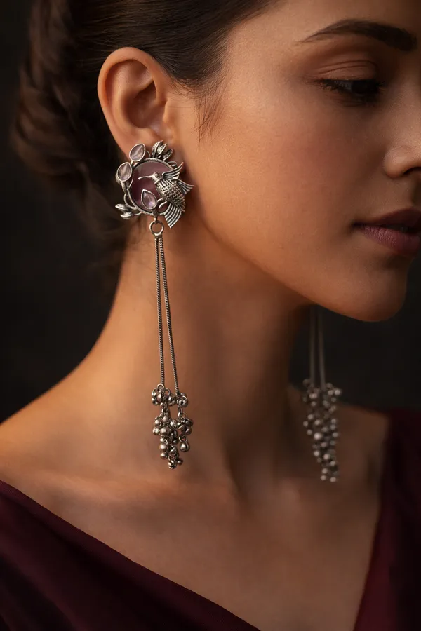 Zehra_Oxidised_Jhumki